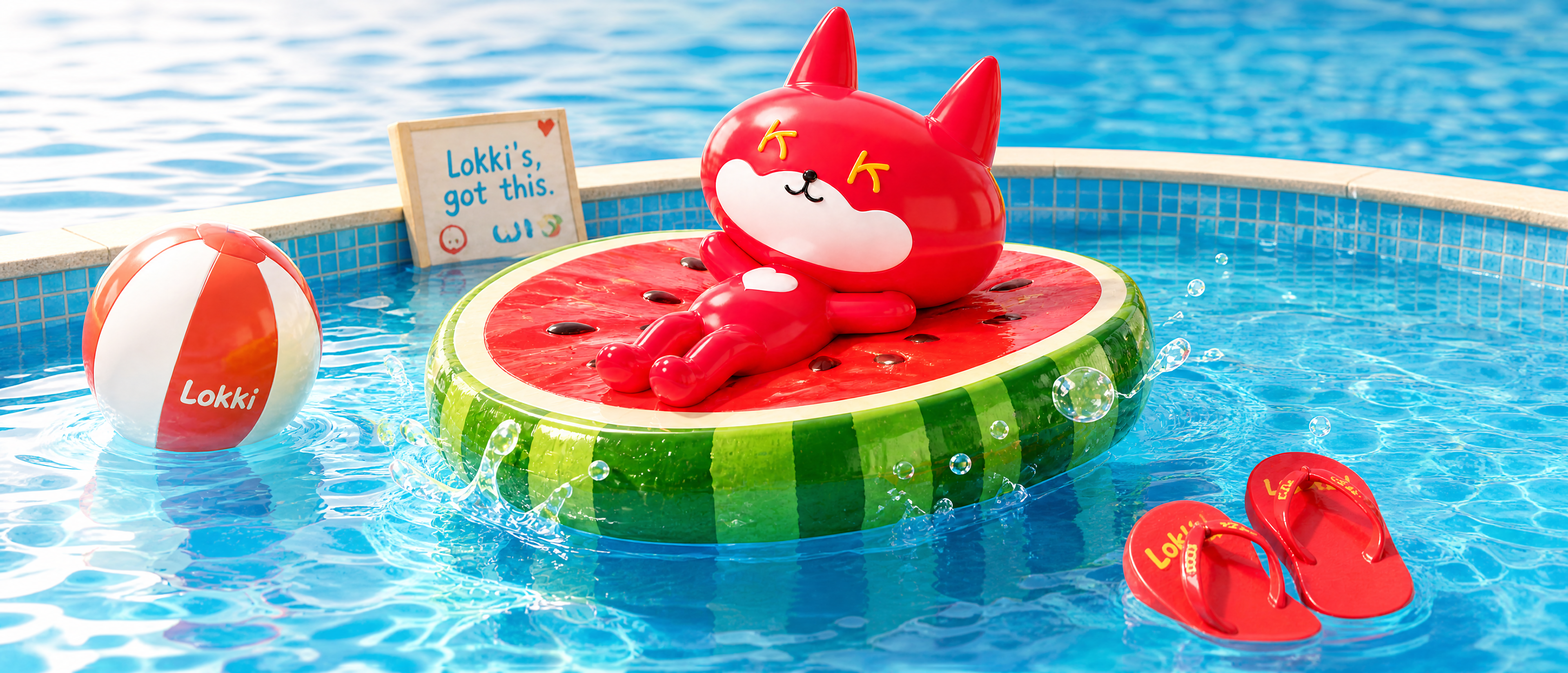 LOKKI character and summer application development preview.